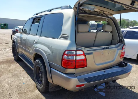 2003 Toyota Land Cruiser z USA, uszkodzony, nr VIN JTEHT05J632048764